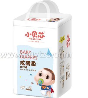 小貝芯炫薄柔大環腰紙尿褲L