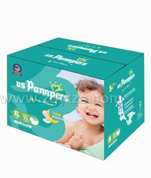uspannpers全芯體大環腰紙尿褲盒裝XL碼72片