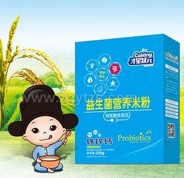 益生菌營養米粉 鐵鋅鈣(盒)
