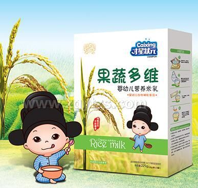 嬰幼兒營養米乳(果蔬多維)盒裝