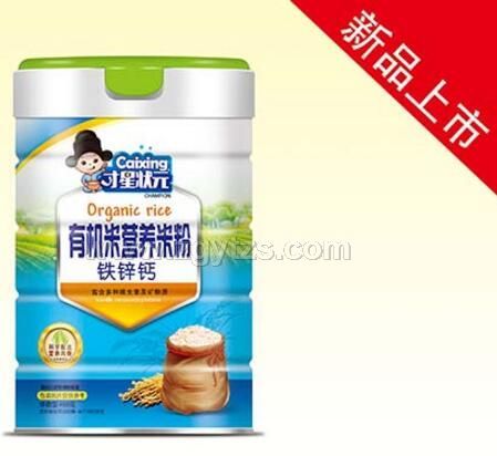 有機米營養米粉 鐵鋅鈣