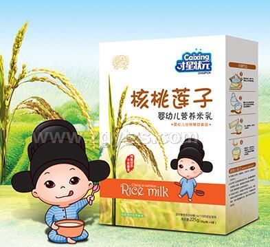 嬰幼兒營養米乳(核桃蓮子)盒裝