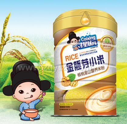 金胚芽小米(核桃淮山營養米粉)鐵桶裝