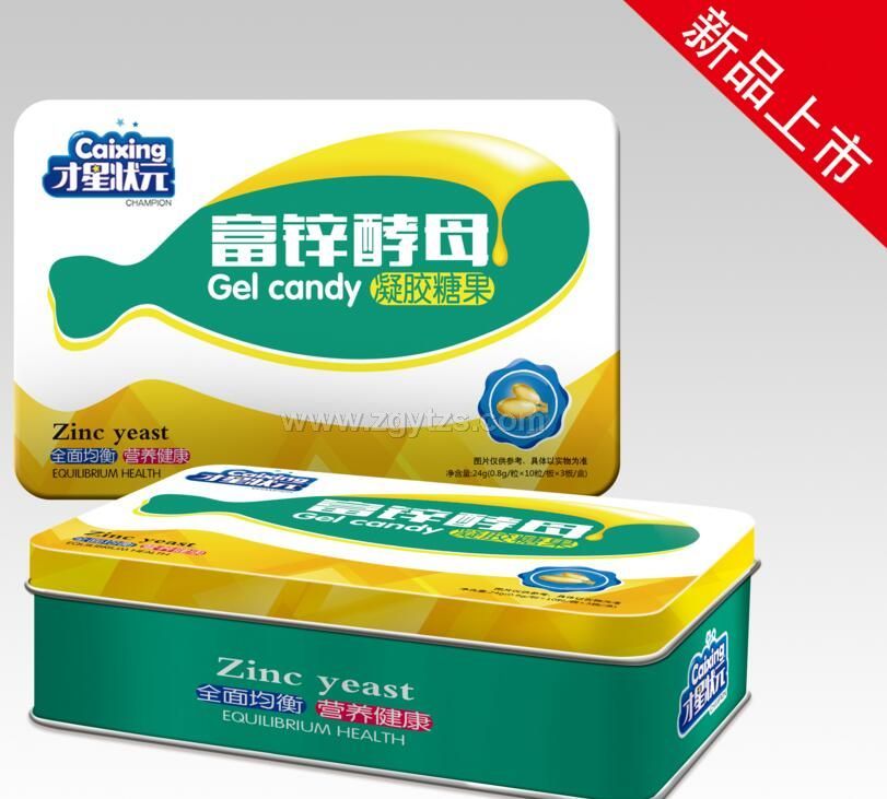 富鋅酵母 凝膠糖果