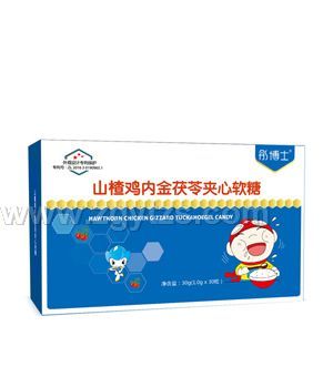 彤博士山楂雞內金茯苓夾心軟糖