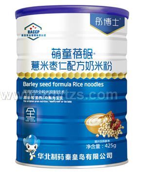 彤博士萌童蓓眠薏米棗仁配方奶米粉罐裝