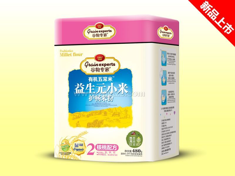 益生元小米鐵聽-核桃