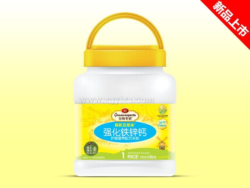 850g米粉桶裝-強化鐵鋅鈣
