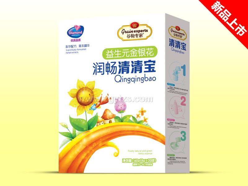 清清寶盒裝-益生元金銀花