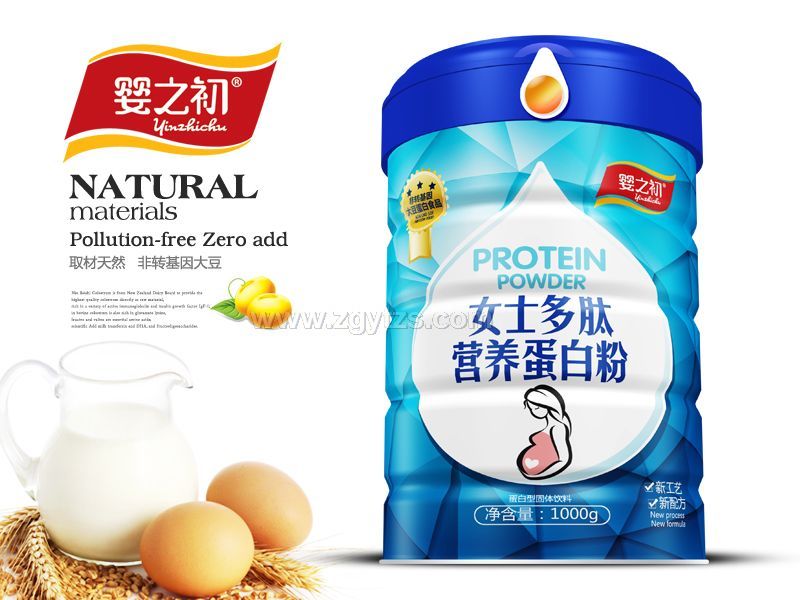 蛋白粉1000g鐵聽-女干多肽