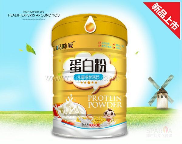 蛋白粉兒童成長高鈣