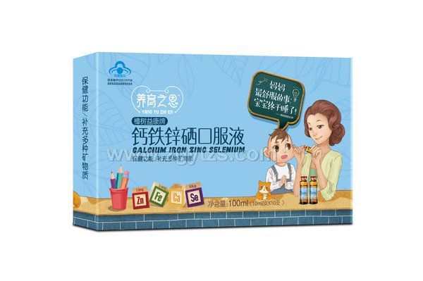 鈣鐵鋅硒口服液