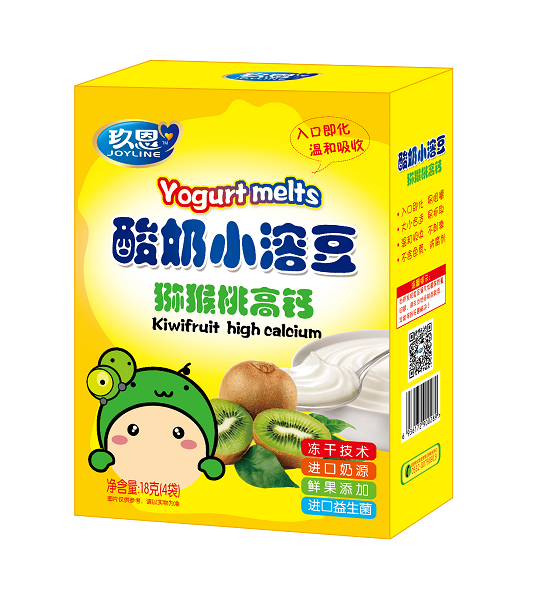 玖恩酸奶小溶豆獼猴桃味