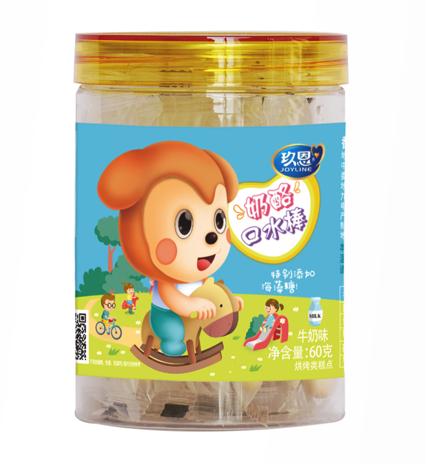 玖恩天然酵母口水棒牛奶味