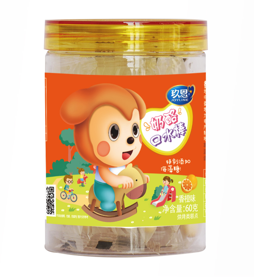 玖恩天然酵母口水棒香橙味