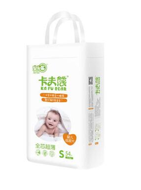 卡夫熊全芯超薄嬰兒紙尿片S碼54片