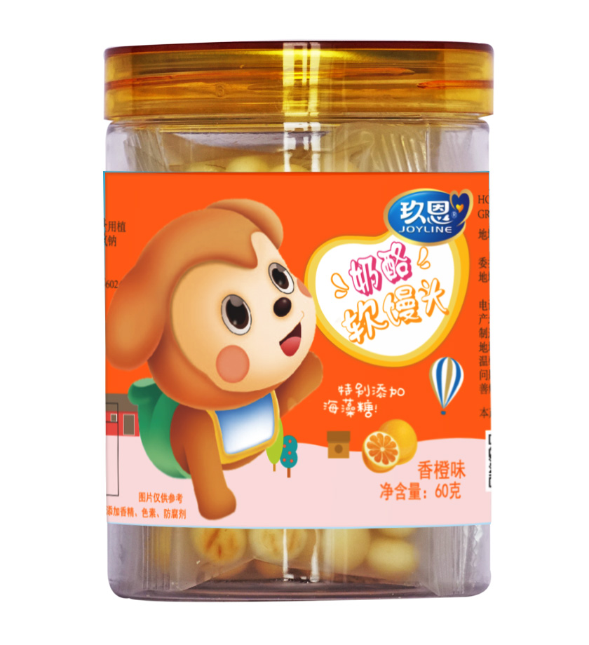 玖恩天然酵母軟饅頭香橙味