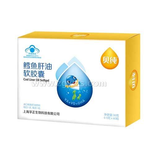 貝純鱈魚肝油軟膠囊