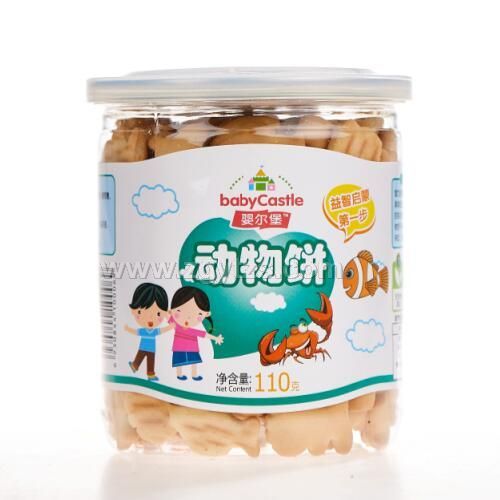 嬰爾堡機能餅干-動物餅 小零食輔食