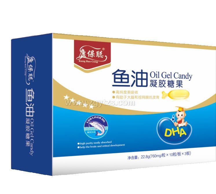 康保聰魚油凝膠糖果