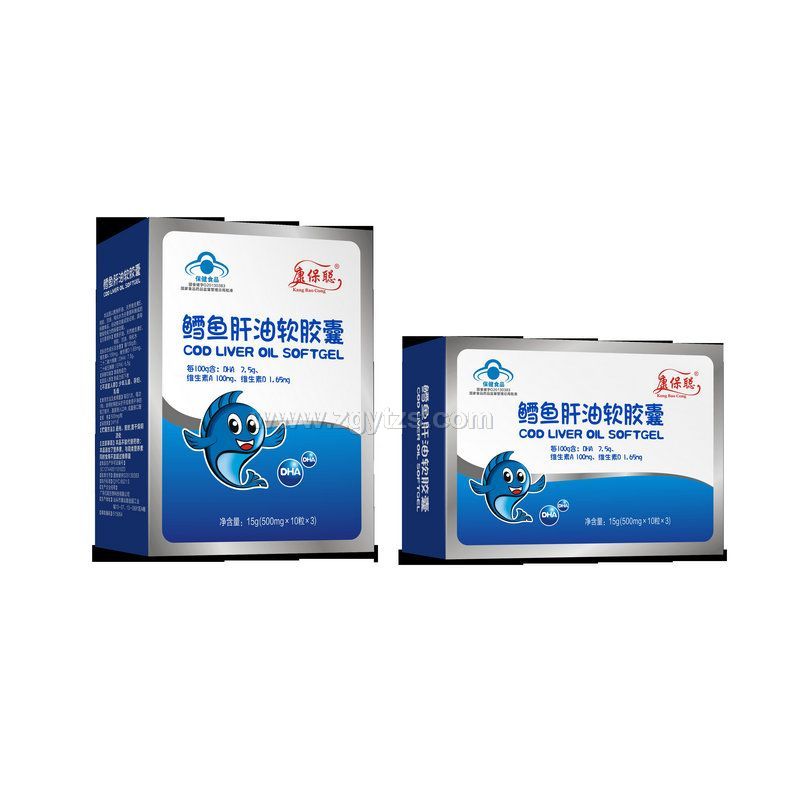 康保聰鱈魚肝油軟膠囊