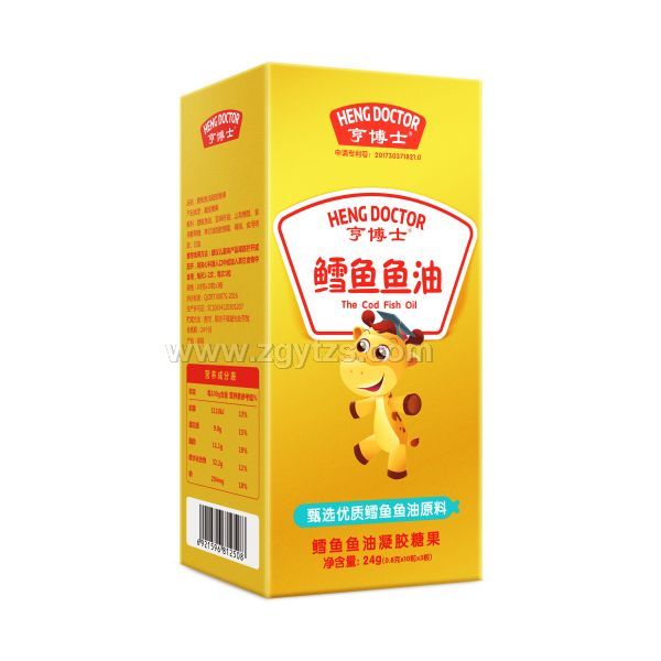 亨博士鱈魚魚油小盒