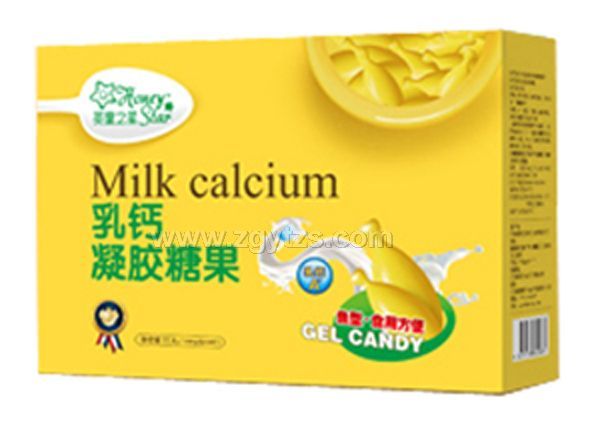 乳鈣凝膠糖果