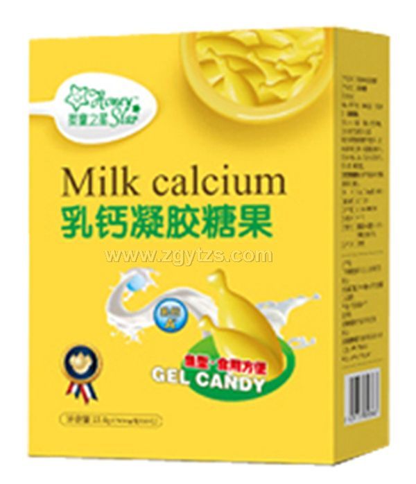 乳鈣凝膠糖果