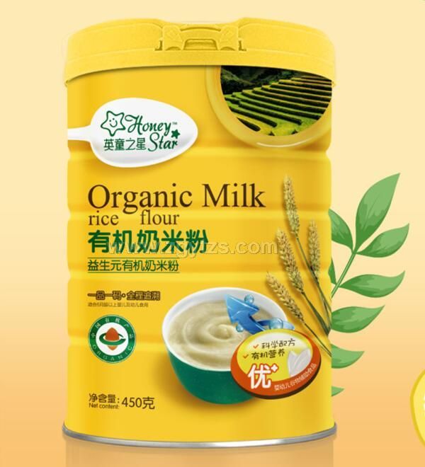 英童之星-益生元有機奶米粉