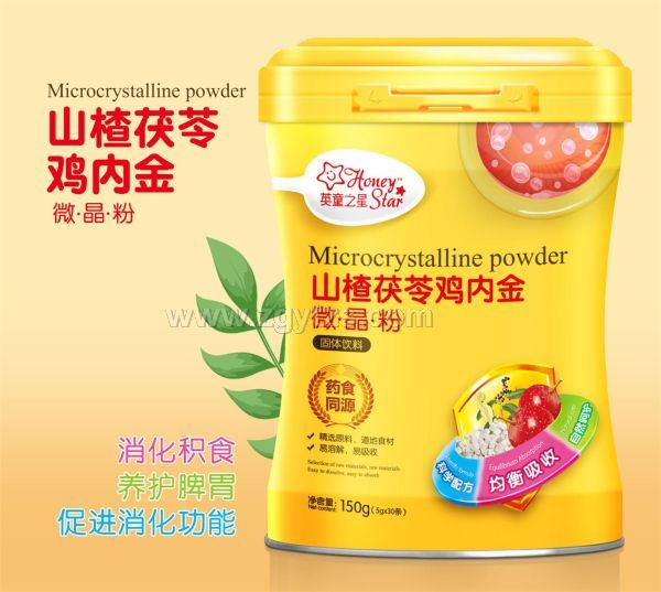 山楂茯苓雞內金微晶粉