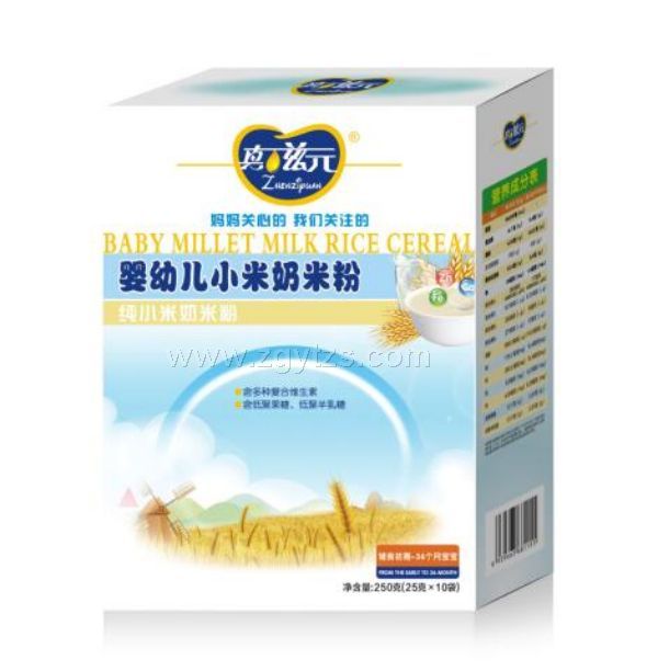 真滋元小米奶米粉原味-盒裝