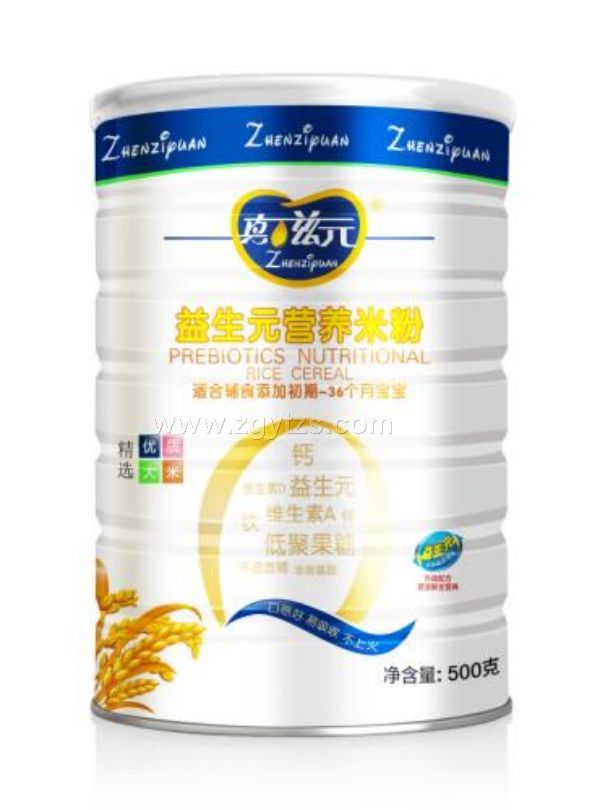 真滋元營養米粉-益生元罐裝