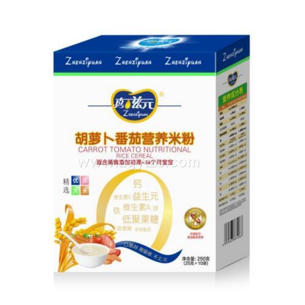 真滋元營養米粉-胡蘿卜番茄盒裝