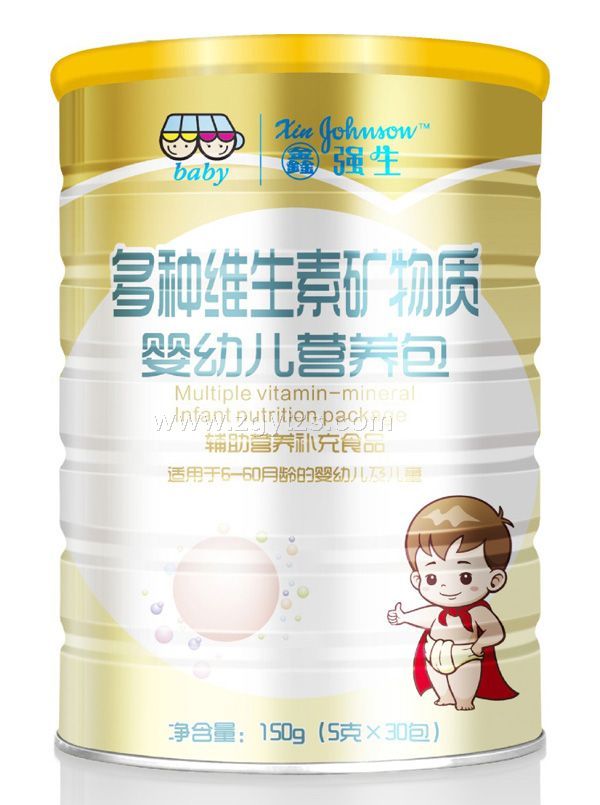 鑫強生-多重維生素礦物質嬰幼兒營養包 罐裝
