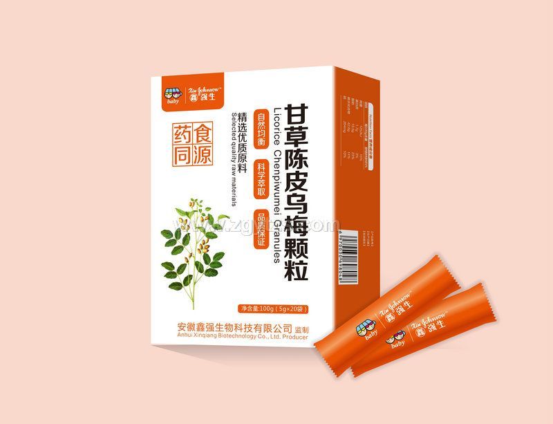 甘草陳皮烏梅顆粒
