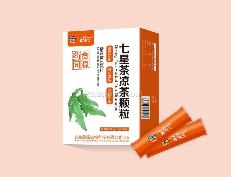 七星茶涼茶顆粒