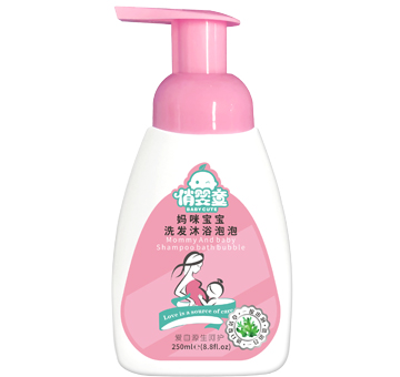 俏嬰童媽咪寶寶洗發沐浴泡泡