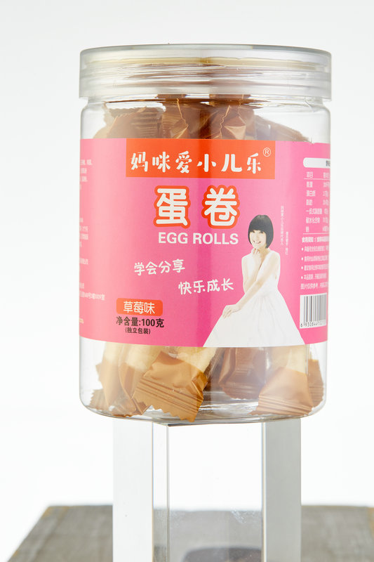 媽咪愛小兒樂草莓味蛋卷