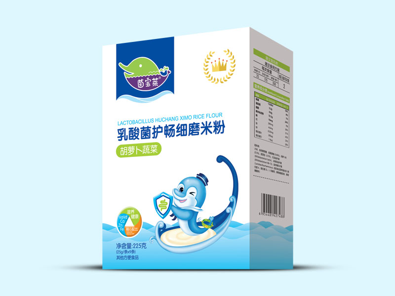 萊寶茵乳酸菌護暢細磨米粉胡蘿卜蔬菜