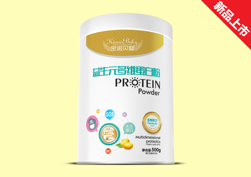 金諾貝嬰蛋白粉鐵聽-益生元多維