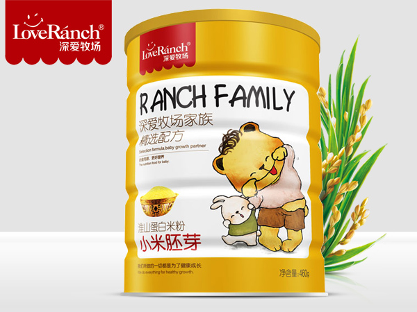 淮山蛋白米粉—小米胚芽