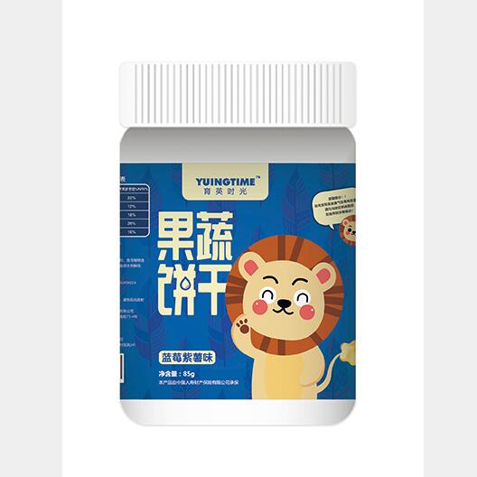 育嬰時光果蔬餅干藍莓紫薯味