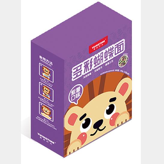 育嬰時光多彩蝴蝶面紫薯口味