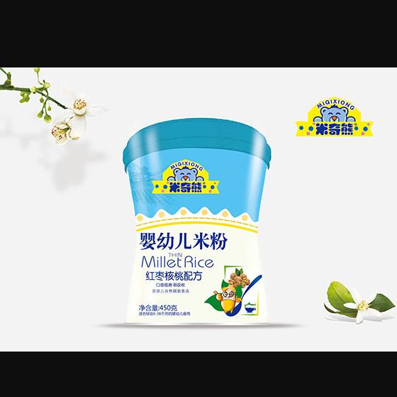 米奇熊紅棗核桃配方嬰幼兒米粉