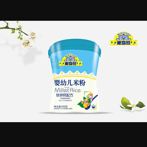 米奇熊鐵鋅鈣配方嬰幼兒米粉
