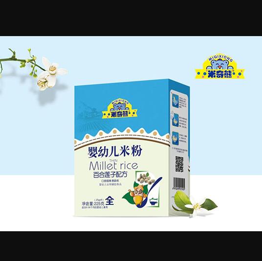 米奇熊百合蓮子配方嬰幼兒米粉