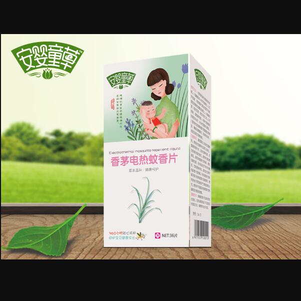 安嬰童草香茅電熱蚊香片