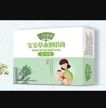 安嬰童草寶寶草本泡浴膏宣體型