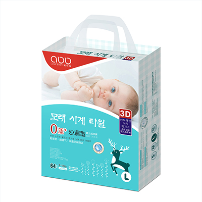 愛佰蓓3D0添加沙漏型紙尿褲-L