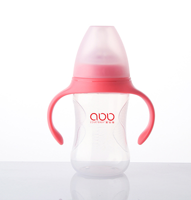 愛佰蓓奶瓶PP210紅色